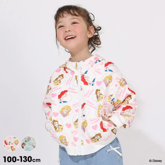日本童裝 BDL x Disney 公主衛衣外套 100-130cm 女童款 秋季 OUTERWEAR