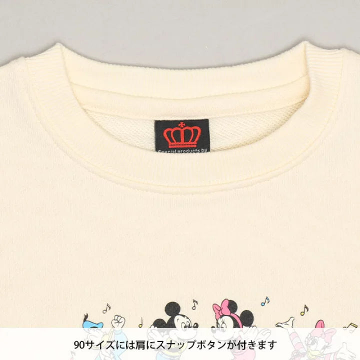 日本童裝 BDL x Disney 親子裝 印花衛衣 90-150cm 男童款/女童款 冬季 TOPS