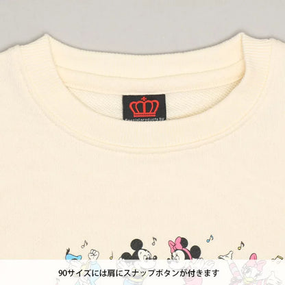 日本童裝 BDL x Disney 親子裝 印花衛衣 90-150cm 男童款/女童款 冬季 TOPS
