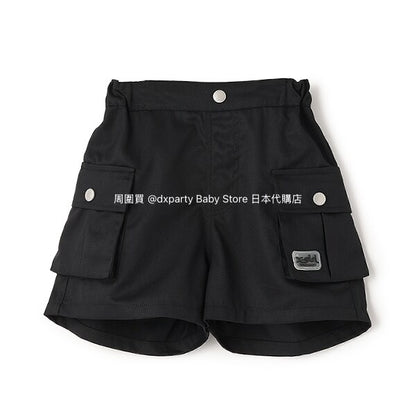 Japanese children's clothing X-girl Stages work pocket jeans 100-140cm girls summer PANTS 