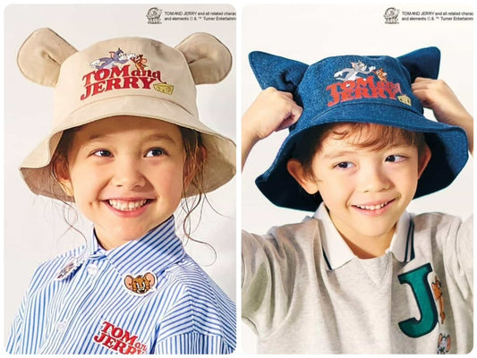 Direct from Japan, apres les cours × Tom and Jerry bucket hat 48-54cm waterproof series 