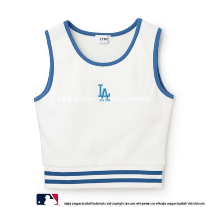 Lovetoxic x MLB Quick-Drying Vest (140-170cm) for Girls (Summer TOPS) 