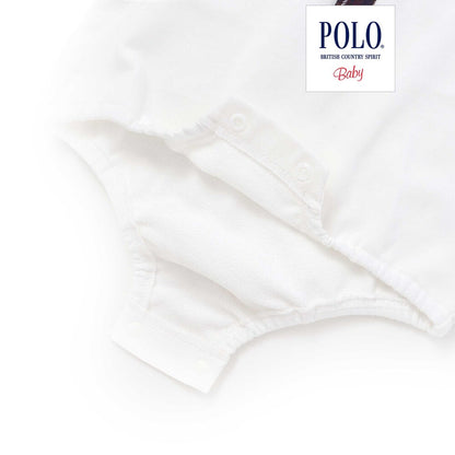 日本童裝  SLAP SLIP x POLO BCS polo連衣及吊帶連體褲套裝 70-80cm 男童款 初生嬰兒 秋季 Jumpsuit