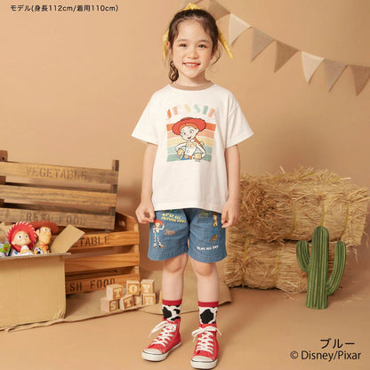 日本童裝 Branshes x Disney ToyStory 牛仔短褲 90-140cm 男童款/女童款 夏季 PANTS