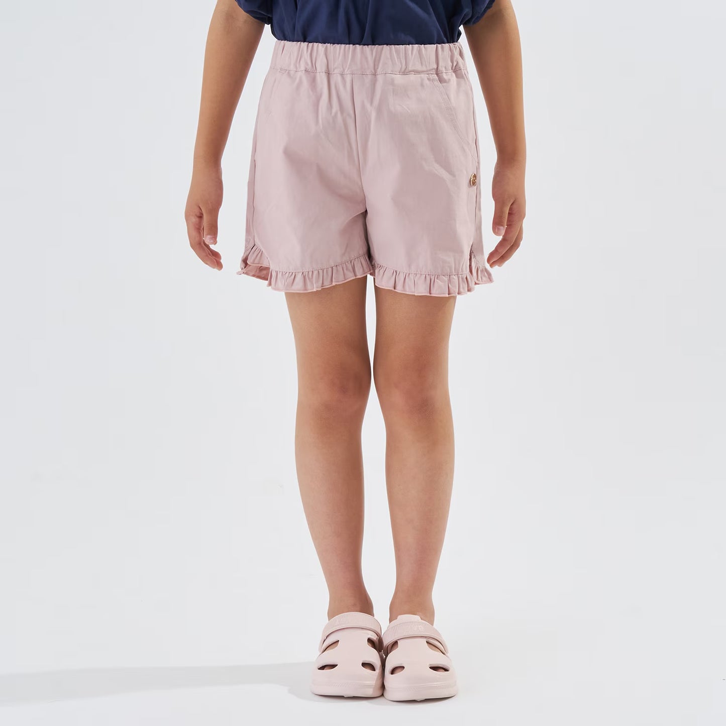 Japanese children's clothing Ly# mine tank top and shorts set 100-150cm girls summer TOPS PANTS 