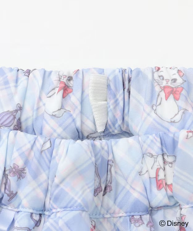 日本童裝 aF#a325 x Disney Marie 格子短裙 110-160cm 女童款 夏季 SKIRTS