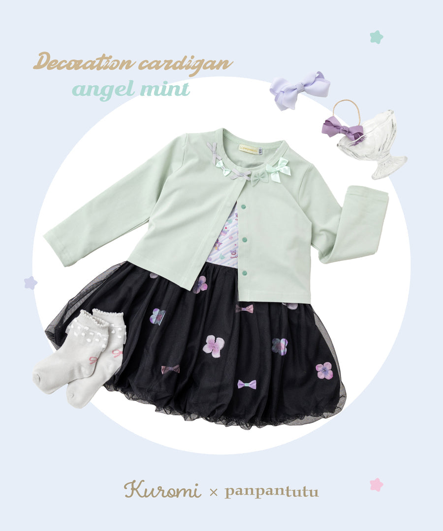 日本童裝 panpantutu x Sanrio Kuromi 泡泡背心連身裙 80-150cm 女童款 夏季 DRESSES