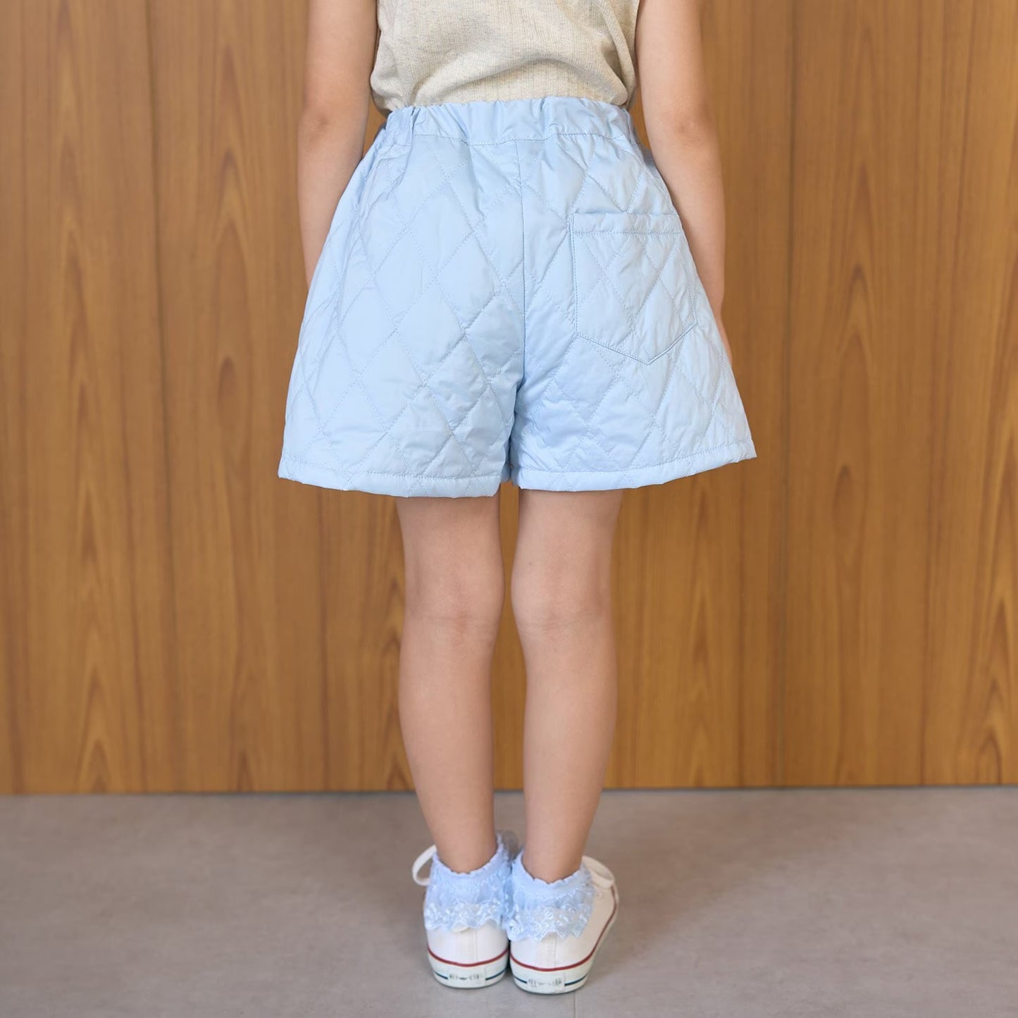 日本童裝 Ly# mine 絎縫夾棉裙褲 100-150cm 女童款 冬季 PANTS