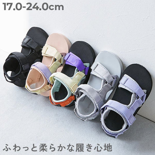 日本直送 dev!rock 厚底運動涼鞋 17-24cm 鞋系列 其他品牌 夏日玩水泳衣特輯