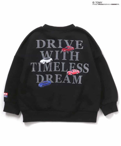 日本童裝 BREEZE x TOMICA 衛衣 80-130cm 男童款 冬季 TOPS 聖誕紅/新年紅