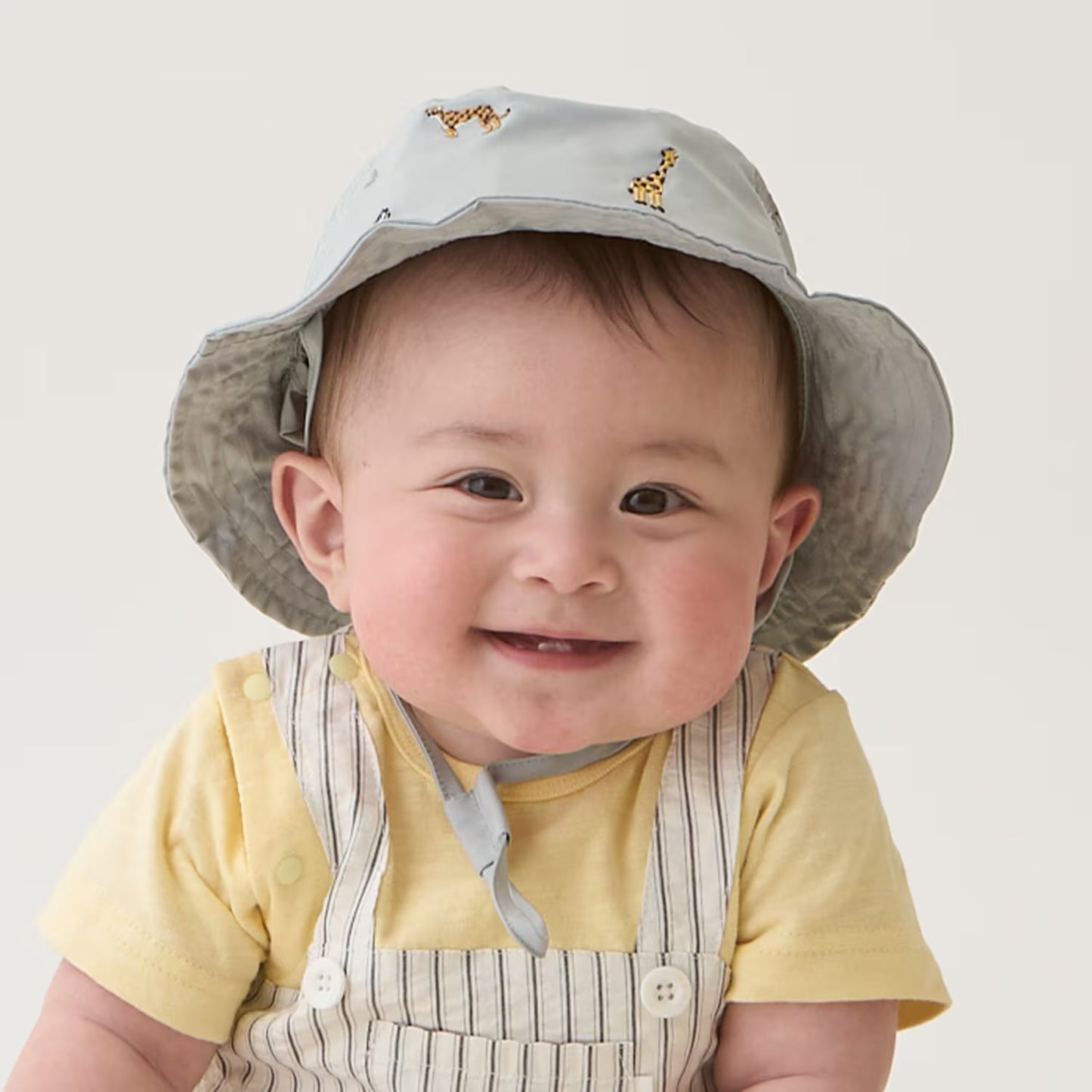 日本直送 pe#main 防UV 遮熱 接觸冷感 漁夫帽 46-48cm 初生嬰兒 帽系列