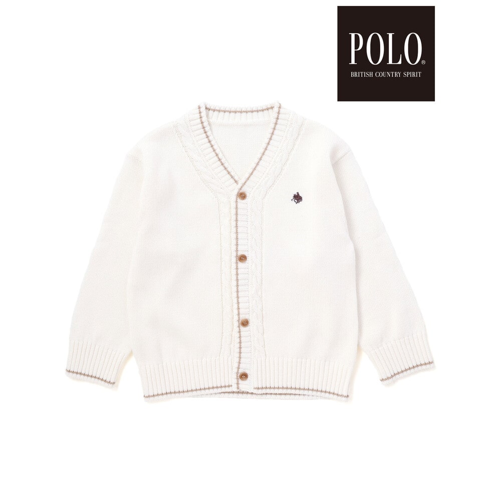 日本童裝  SLAP SLIP x POLO BCS 針織外套 80-130cm 男童款 秋季 OUTERWEAR 面試/宴會/表演