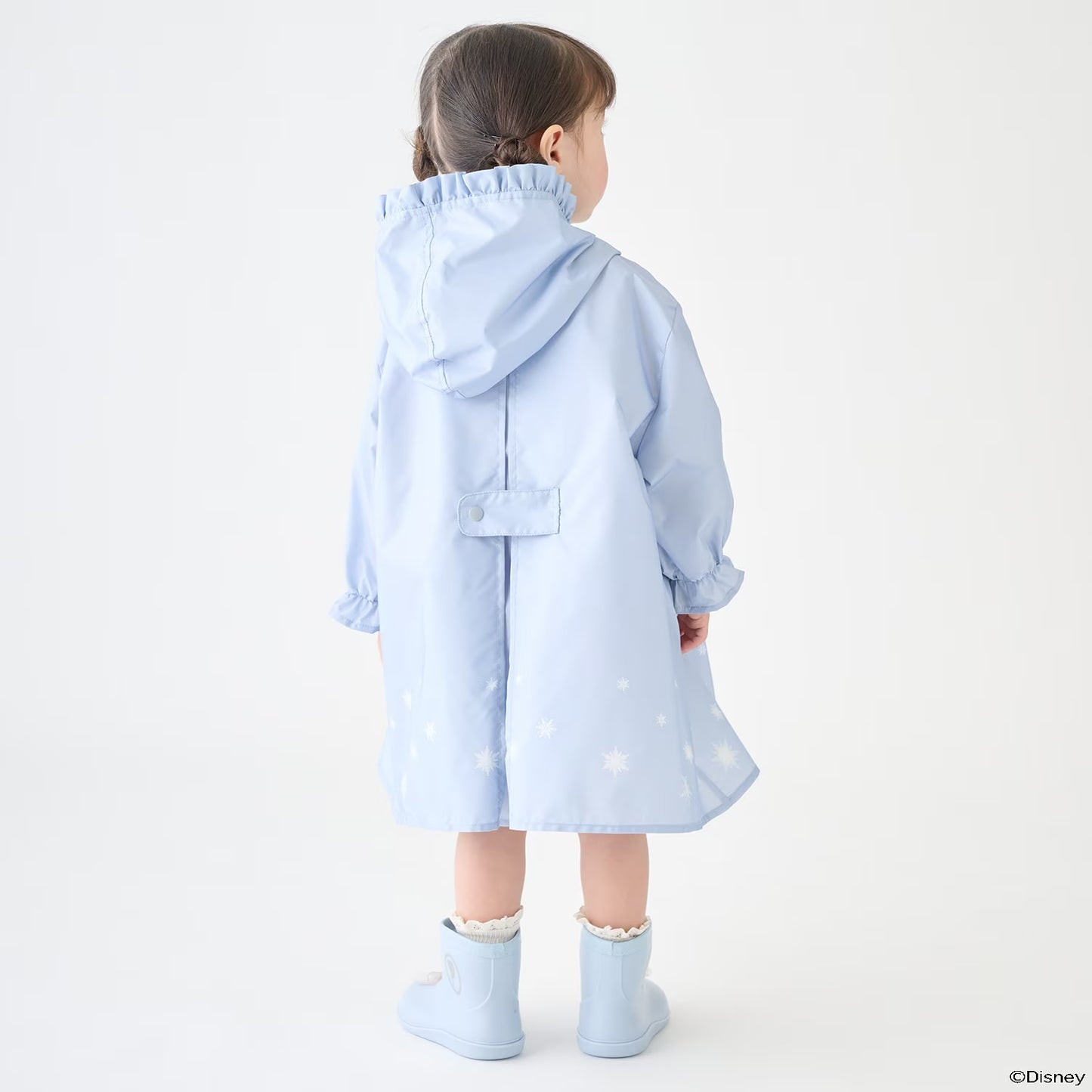 日本直送 pe#main x【Disney】雨衣連收納袋 80-130cm 下雨天系列