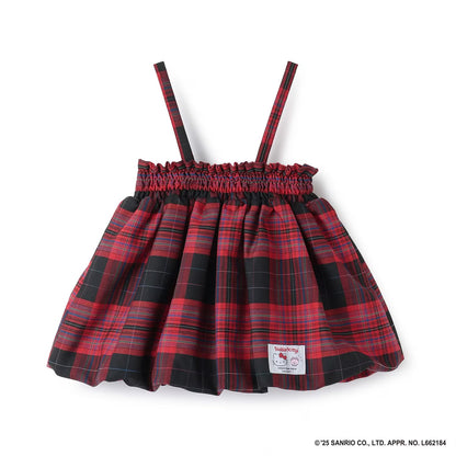 日本童裝 Ly# mine x Sanrio 4Way 前後兩著 可變上衣 可變短裙 100-140cm 女童款 冬季 TOPS SKIRTS