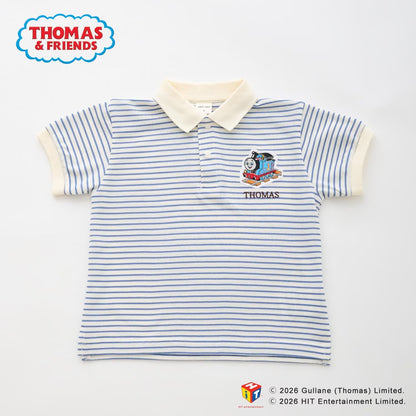 日本童裝 pe#main x Thomas 間條polo衫 80-130cm 男童款 夏季 TOPS