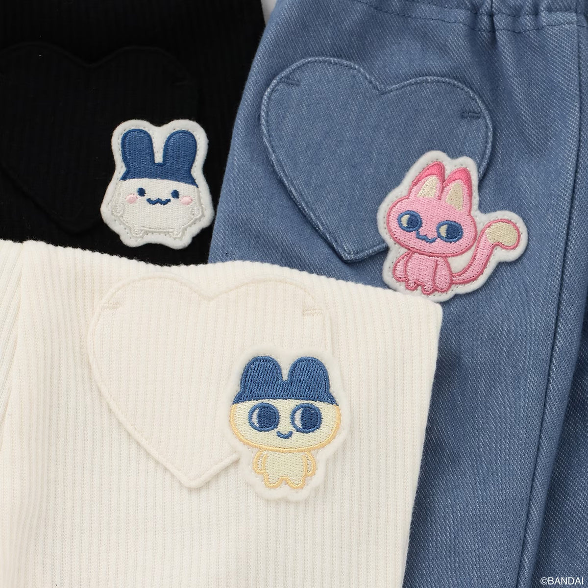 日本童裝 pe#main x【Tamagotchi】休閒長褲 90-130cm 女童款 秋季 PANTS