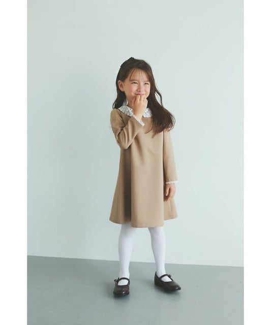 日本童裝 BEAMS mini 禮服連身裙 110-130cm 女童款 冬季 DRESSES 面試/宴會/表演