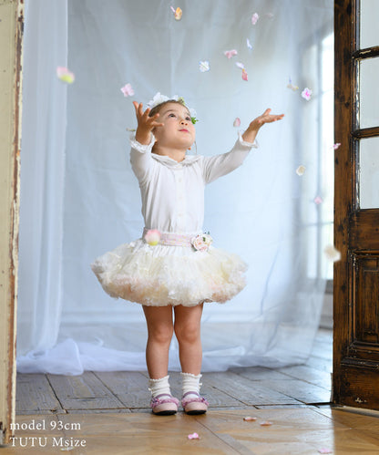 Japanese children's clothing panpantutu Etoile Pink tutu skirt 70-135cm girls' newborn baby summer SKIRTS 