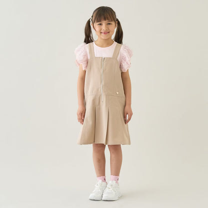 Japanese children's clothing Ly# mine tank top and shorts set 100-150cm girls summer TOPS PANTS 
