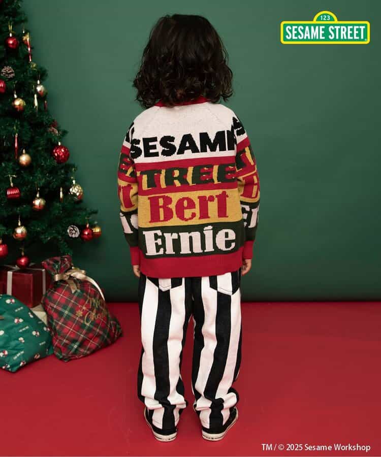 日本童裝 BREEZE x Sesame Street 冷衫 80-140cm 男童款/女童款 冬季 TOPS