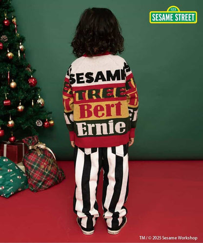 日本童裝 BREEZE x Sesame Street 冷衫 80-140cm 男童款/女童款 冬季 TOPS