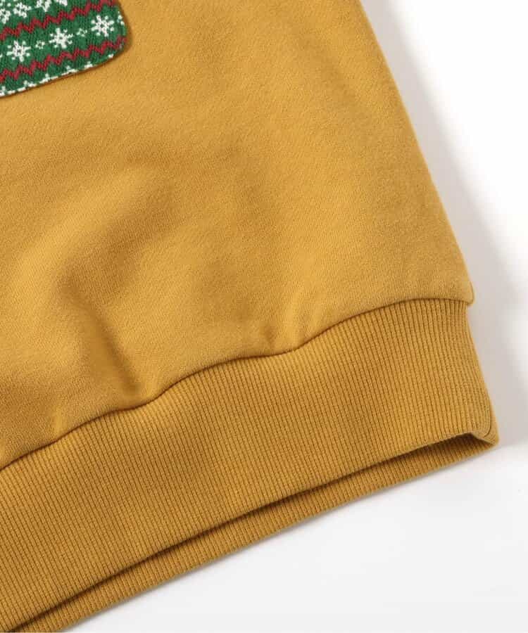 日本童裝 BREEZE 聖誕襪口袋衛衣 80-140cm 男童款/女童款 冬季 Tops Christmas 聖誕快樂特輯 聖誕服裝/飾物配件