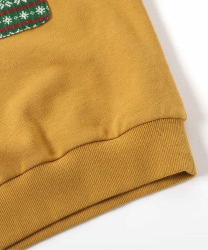 日本童裝 BREEZE 聖誕襪口袋衛衣 80-140cm 男童款/女童款 冬季 Tops Christmas 聖誕快樂特輯 聖誕服裝/飾物配件