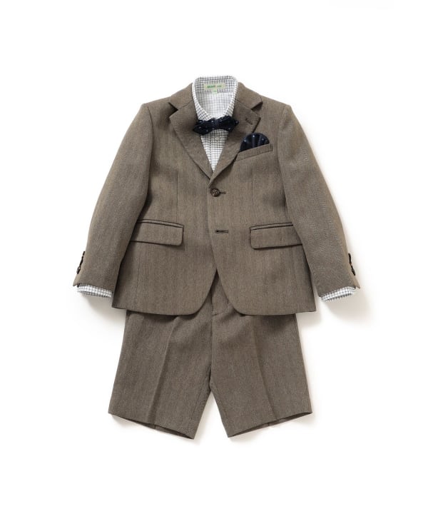 日本童裝 BEAMS mini 西裝套裝 100-130cm 男童款 冬季 OUTERWEAR TOPS PANTS 面試/宴會/表演