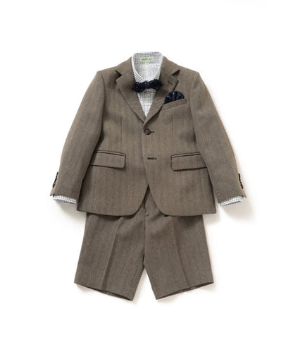 日本童裝 BEAMS mini 西裝套裝 100-130cm 男童款 冬季 OUTERWEAR TOPS PANTS 面試/宴會/表演