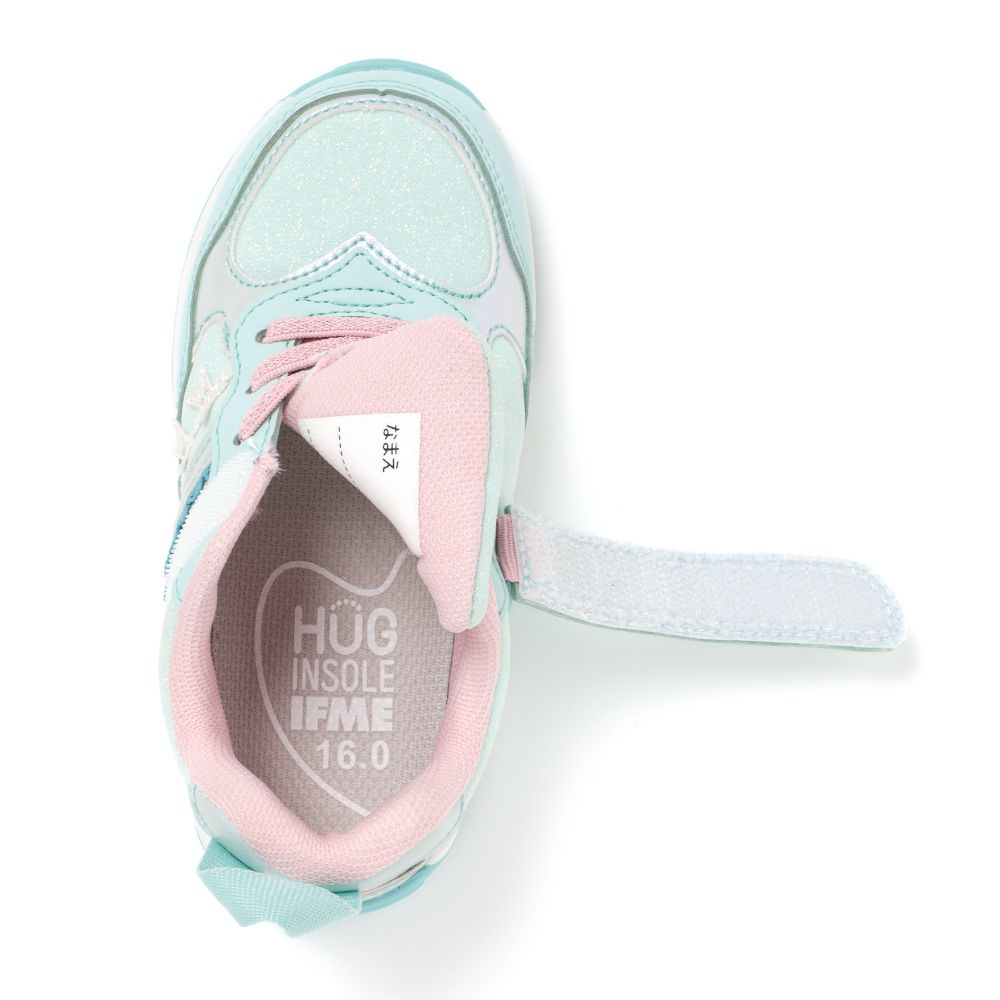 IFME Sparkling Sports Shoes (Shipped Directly from Japan) - Healthy Functional Children's Shoes (15-21cm) - Girls' Shoes 