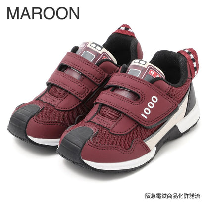 IFME x Train Hankyu Train Healthy Functional Children's Shoes (15-21cm) - Boys' Shoes (Directly from Japan) 