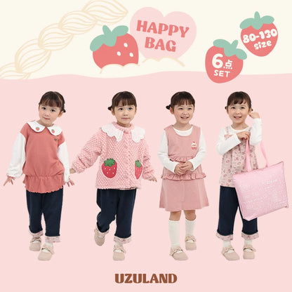 日本直送 ZOOMIC 福袋6點 80-130cm 女童款 2026年日本新春福袋 福袋不參與$900免運 滿$900可加$25免運 【日本預售：2026年1月1日】