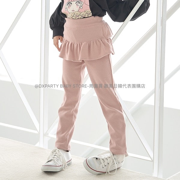 日本童裝 Ly# mine 裙邊長褲 100-140cm 女童款 夏季 PANTS