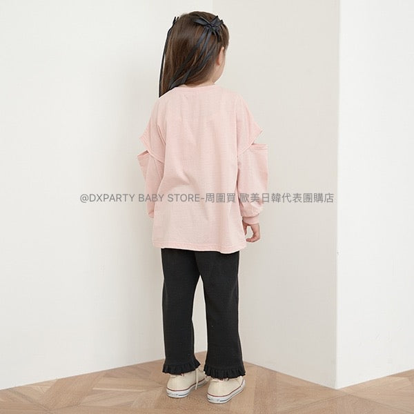 日本童裝 Ly# mine 花邊長褲 100-140cm 女童款 夏季 PANTS