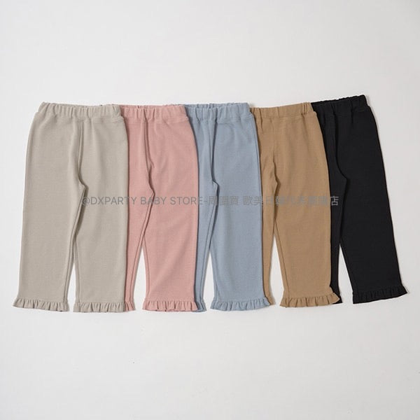 日本童裝 Ly# mine 花邊長褲 100-140cm 女童款 夏季 PANTS