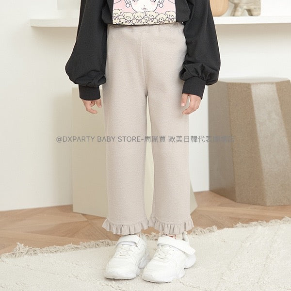 日本童裝 Ly# mine 花邊長褲 100-140cm 女童款 夏季 PANTS