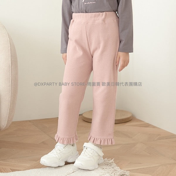 日本童裝 Ly# mine 花邊長褲 100-140cm 女童款 夏季 PANTS