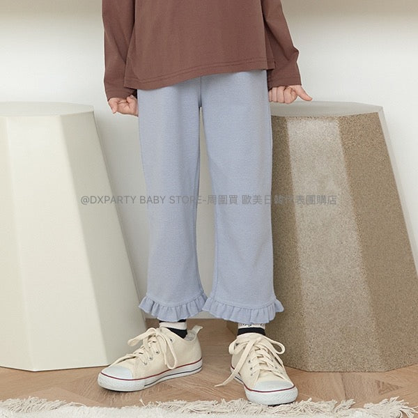 日本童裝 Ly# mine 花邊長褲 100-140cm 女童款 夏季 PANTS