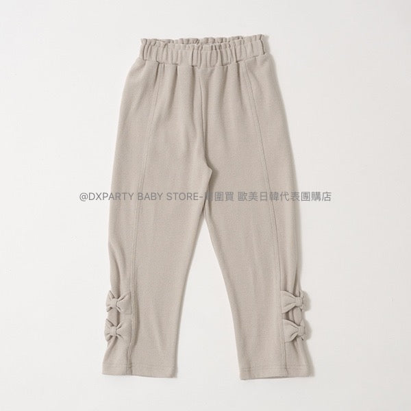 日本童裝 Ly# mine 蝴蝶結長褲 100-140cm 女童款 夏季 PANTS