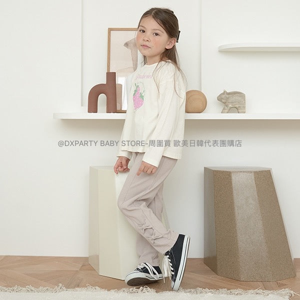 日本童裝 Ly# mine 蝴蝶結長褲 100-140cm 女童款 夏季 PANTS