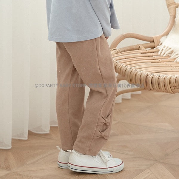 日本童裝 Ly# mine 蝴蝶結長褲 100-140cm 女童款 夏季 PANTS