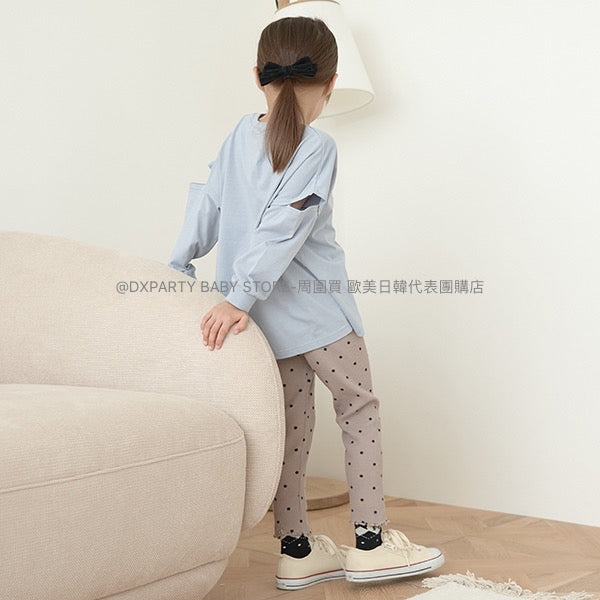 日本童裝 Ly# mine 花邊打底褲 100-150cm 女童款 秋季 PANTS