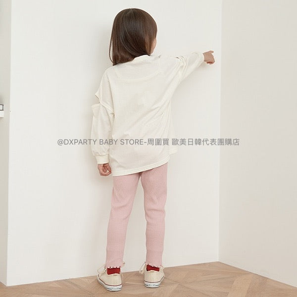 日本童裝 Ly# mine 花邊打底褲 100-150cm 女童款 秋季 PANTS