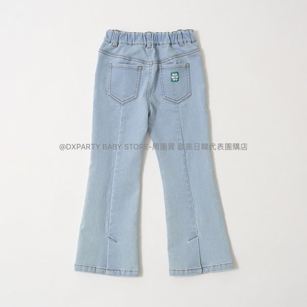 日本童裝 Ly# mine 彈力喇叭牛仔褲 100-150cm 女童款 秋季 PANTS