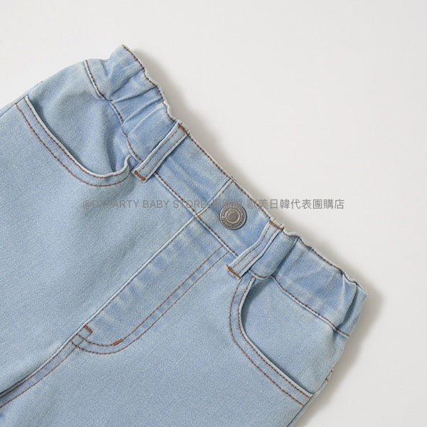 日本童裝 Ly# mine 彈力喇叭牛仔褲 100-150cm 女童款 秋季 PANTS