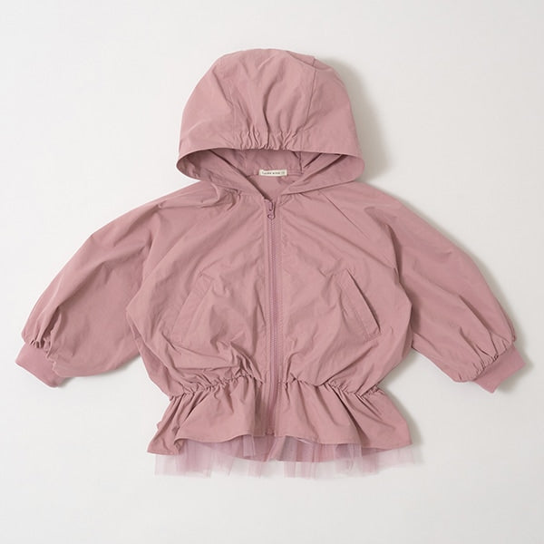 日本童裝 Ly# mine 蕾絲收腰外套 100-150cm 女童款 秋季 OUTERWEAR