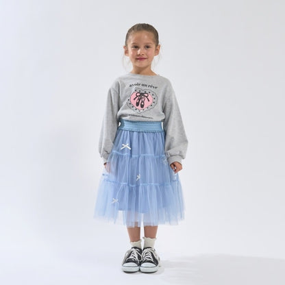 Japanese children's clothing Ly# mine tulle skirt 100-150cm girls spring and summer SKIRTS 