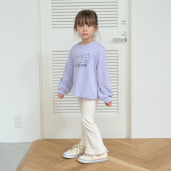 日本童裝 Ly# mine 彈力喇叭褲 100-140cm 女童款 春季 PANTS