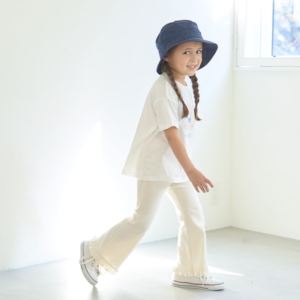 日本童裝 Ly# mine 彈力喇叭褲 100-140cm 女童款 春季 PANTS