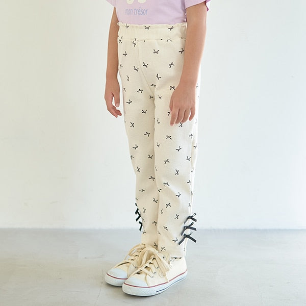 日本童裝 Ly# mine 彈力緊身褲 100-140cm 女童款 春季 PANTS